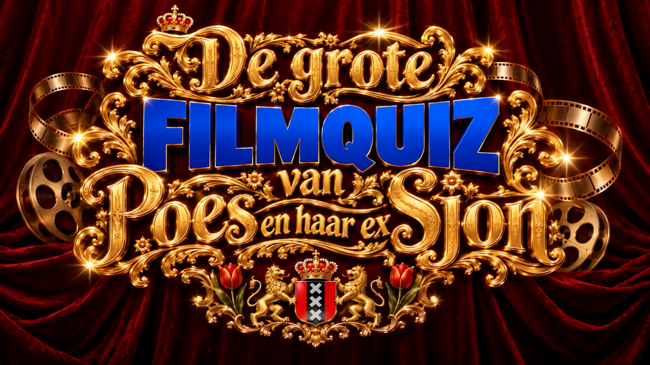 De grote Filmquiz van Poes en haar ex Sjon